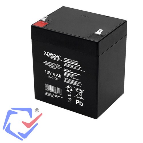Gel akku agm batterie - akku, 4ah