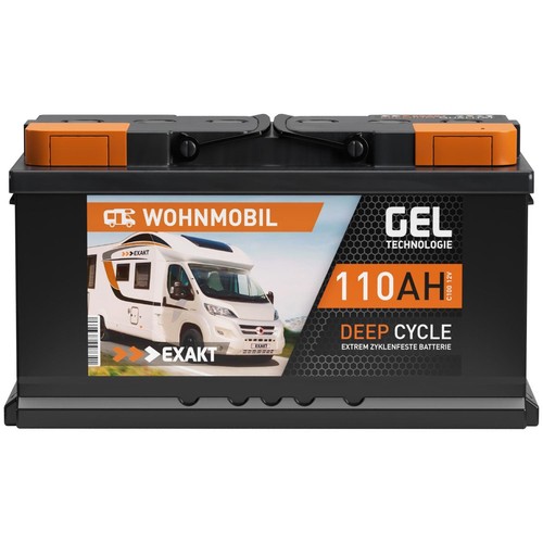 Gel batterie 12v - 12v, 110ah