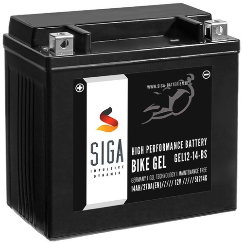 Siga gel motorrad batterie - gel,