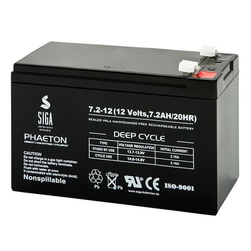 Akku 2ah 12v blei - akku, 7,2ah