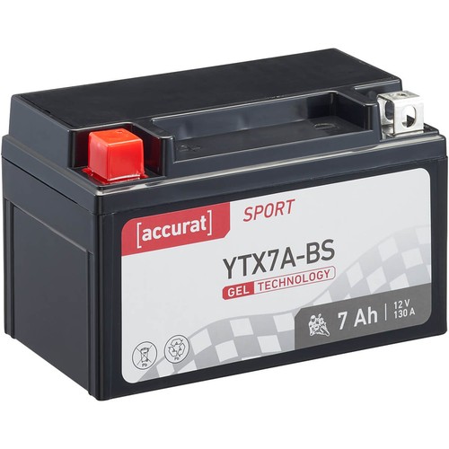 Motorradbatterie ytx7a gel - ytx7a-bs,