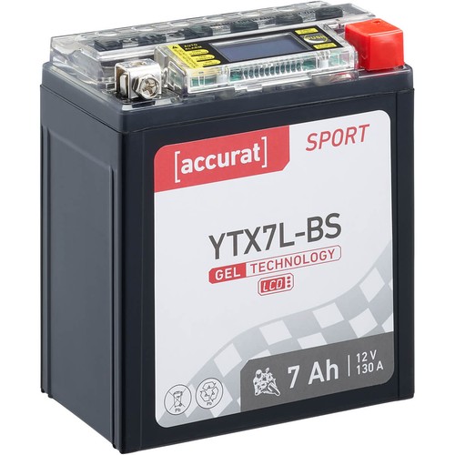 Motorradbatterie ytx7l gel - motorradbatterie, ytx7l-bs