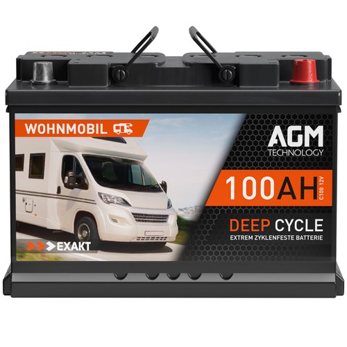 Agm batterie 12v - 12v, 100ah