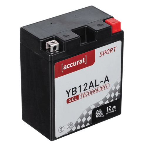 Motorradbatterie yb12al gel - yb12al-a,