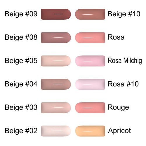 Make gel camouflage - up,