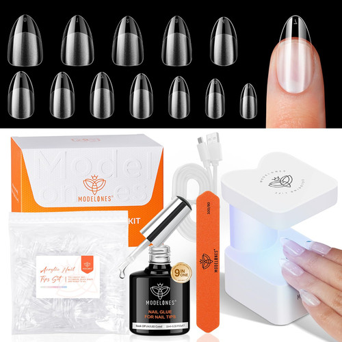 Nagelverlängerung set mit gel - set,
