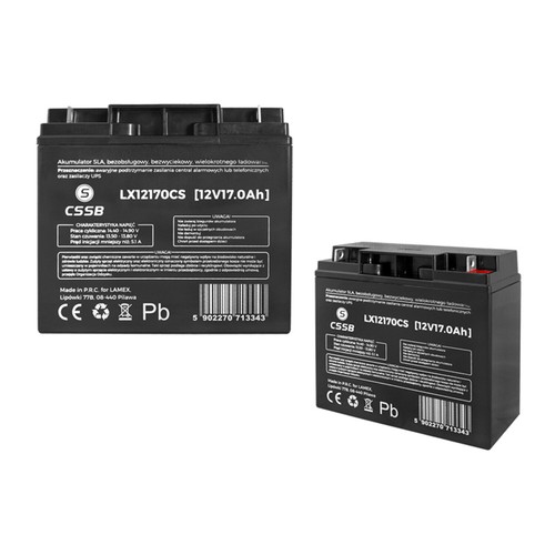 Universal gelbatterie 12v 17ah - universal,