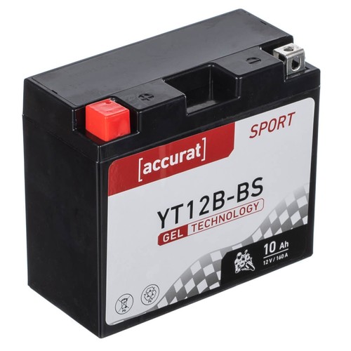 Motorradbatterie yt12b gel - yt12b-4,