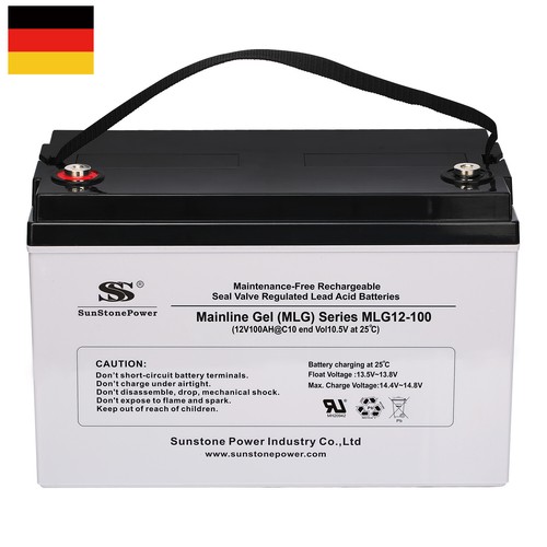 Sunstone gel batterie 12v - sunstone,