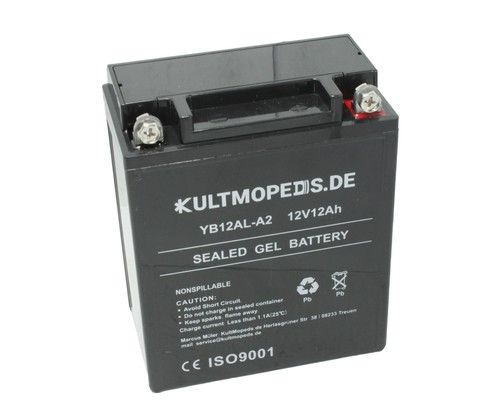 Batterie gel akku 12v 12ah - gel,