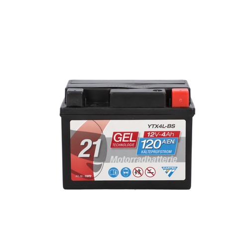 Motorrad batterie 12v cartec - 12v,