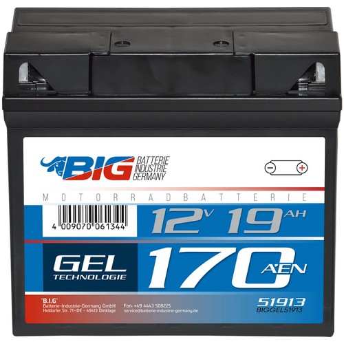 Big 51913 gel 12v 19ah - 12v, 170a/en