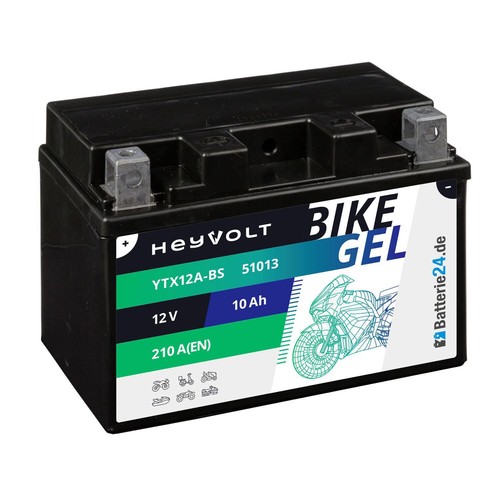 Gel motorradbatterie 10ah 12v - motorradbatterie,