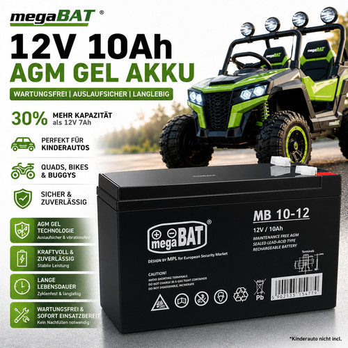 Batterie 12v 10ah agm - batterie,