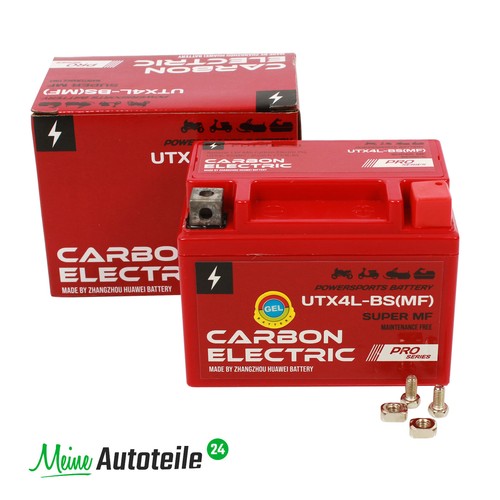 Gel batterie ytx4l 4ah - batterie, 12v