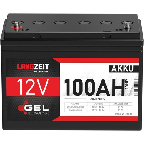 Gel akku 12v 100ah - akku,
