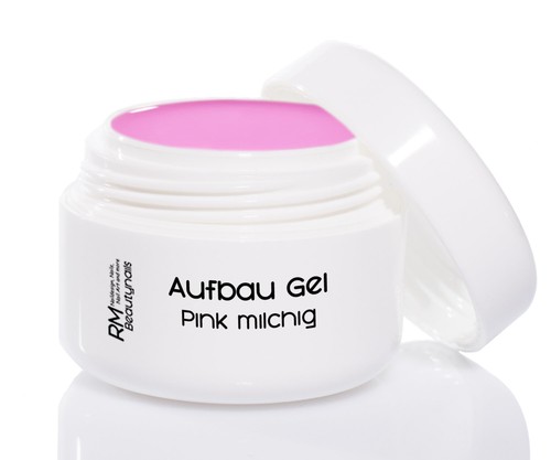 Aufbaugel rosa milchig