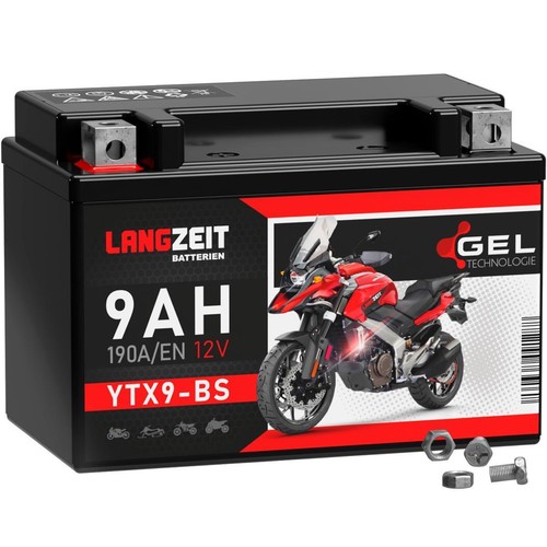 Langzeit ytx9 motorrad - ytx9-bs, gel
