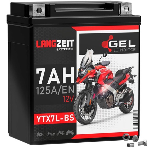 Langzeit motorrad gel - motorrad, batterie